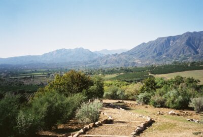 View of the Ojai Valley.