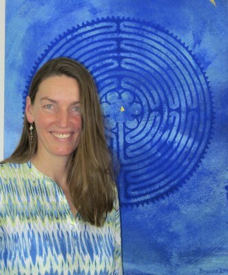 Dorit's labyrinth painting for sale